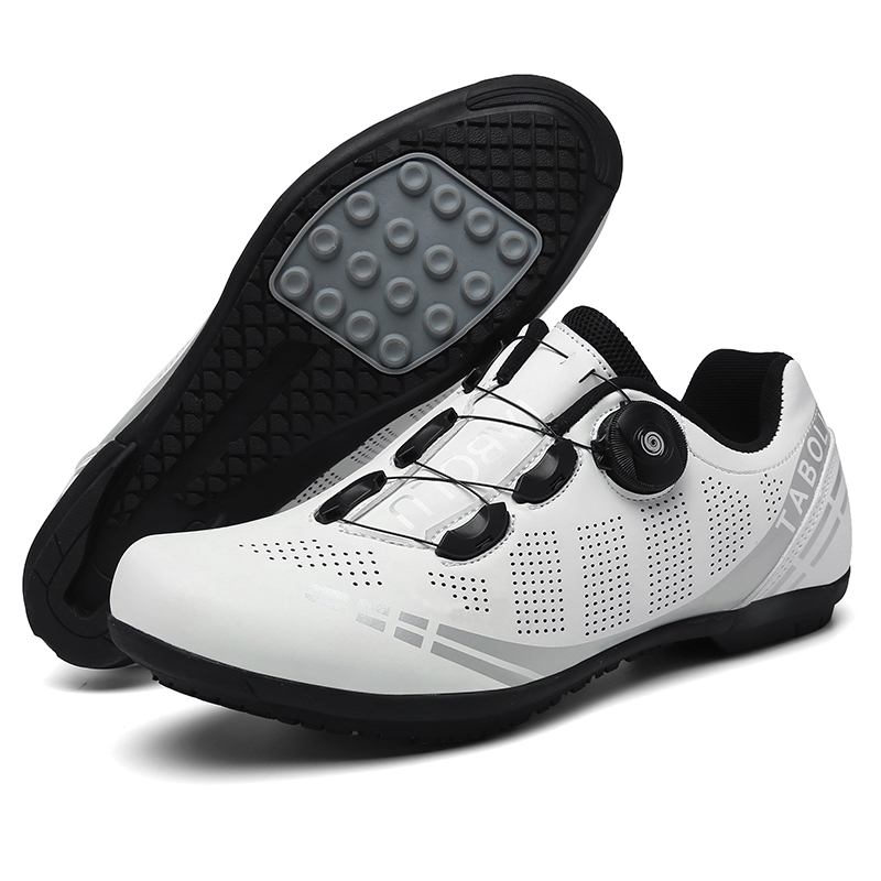 Cycling Commuter Shoes - ผู้ชายไม่ล็อครองเท้าจักรยานเสือภูเขาโดยไม่ต้องคลีจักรยานถนน Rb ความเร็วไม่คลีรองเท้าขี่จักรยานรองเท้าผ้าใบแบนเหยียบ Mtb ผู้หญิง