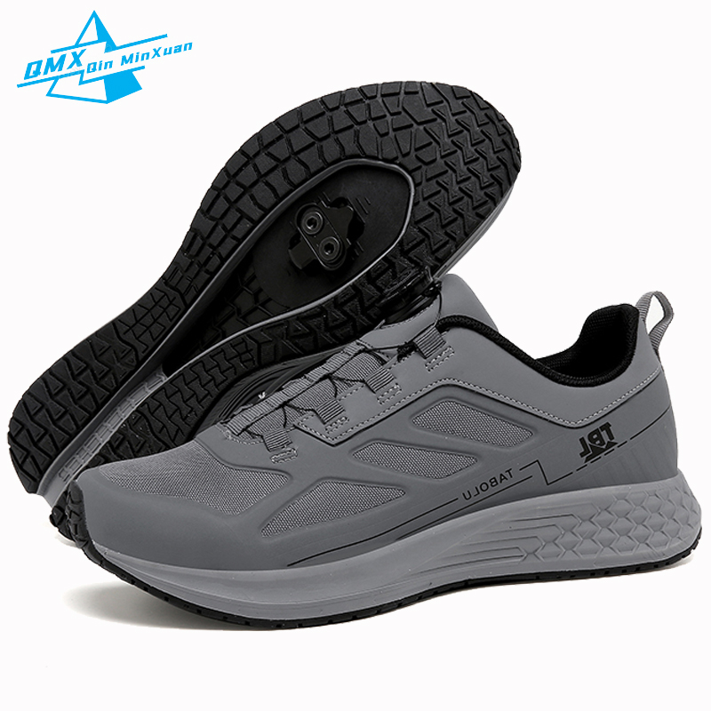 Cycling Commuter Shoes - รองเท้าขี่จักรยานเสือภูเขาผู้ชาย2024แบนเหยียบ MTB SPD รองเท้า ENDURO downhill