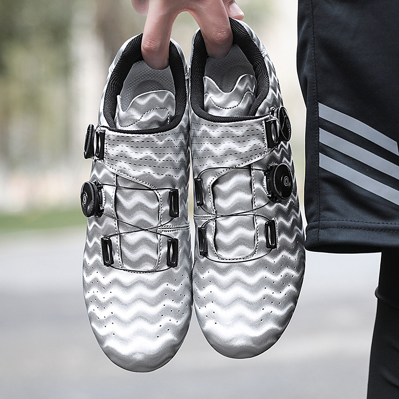 Cycling Shoes For Commute - เหมาะสำหรับการแข่งขันบนถนน การเดินทางในเมือง การปั่นจักรยานระยะสั้น และการขับขี่แบบสบายๆ; ปรับความแน่นได้ด้วยคลิกเดียว แบบหมุน