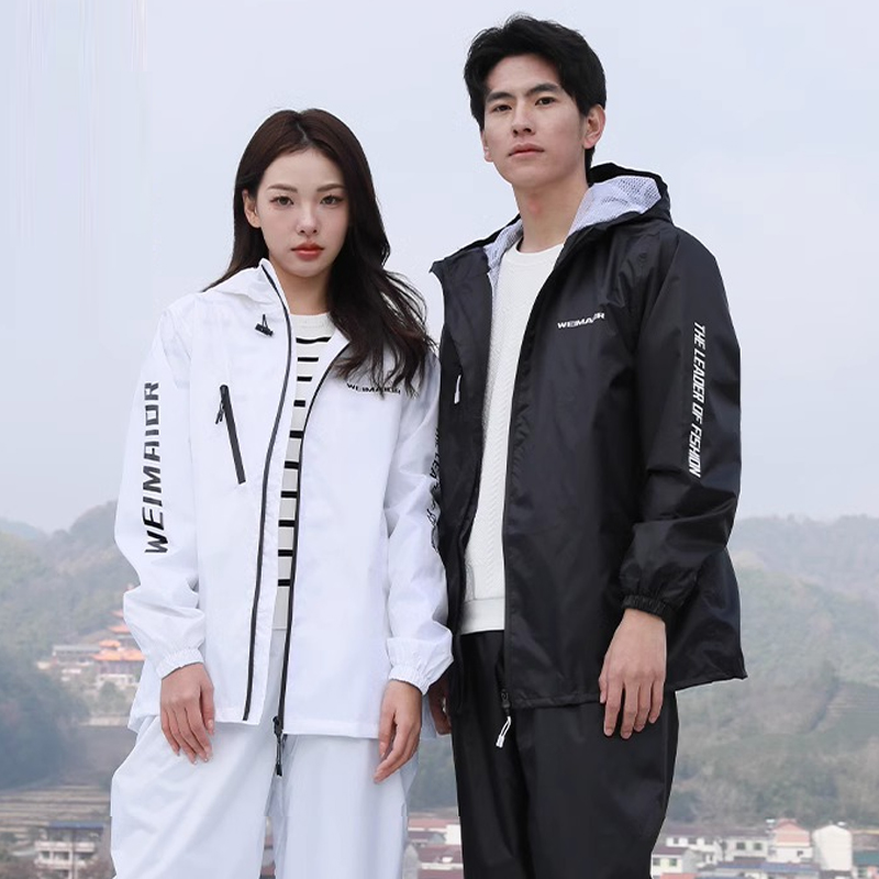 บางเสื้อกันฝนชุดฤดูร้อนกันน้ํา - Cycling Rain Jacket Commute บทวิจารณ์และราคา