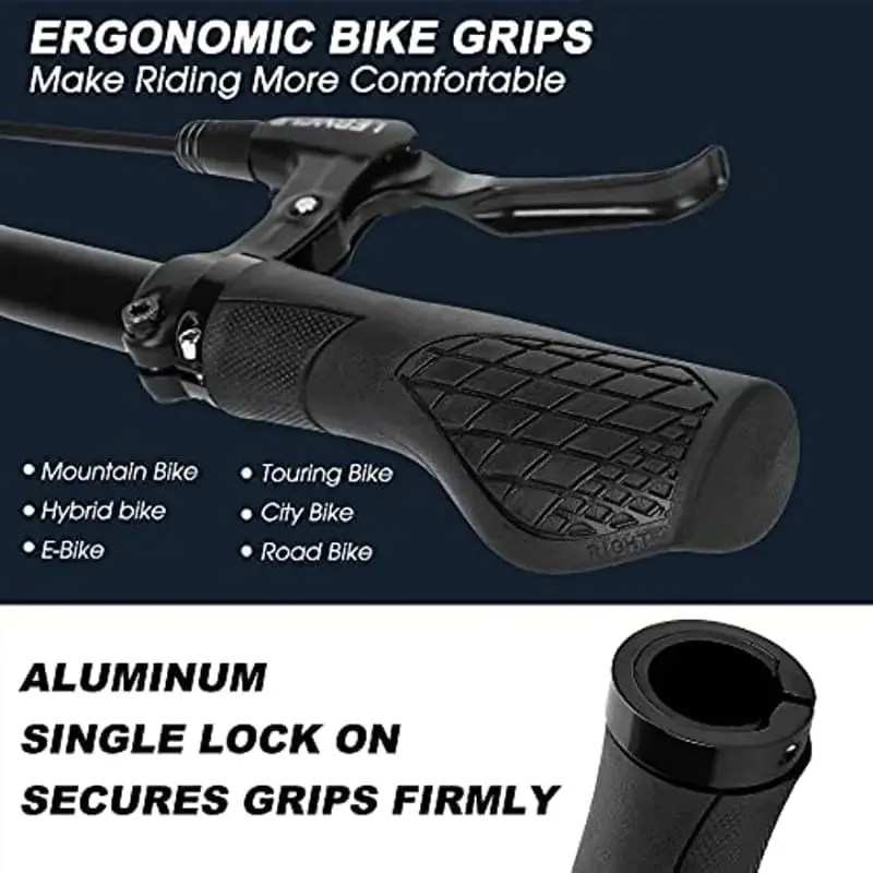ปลอกแฮนด์จักรยานยางอัลลอยแบบล็ - Commuting On Mountain Bike บทวิจารณ์และราคา