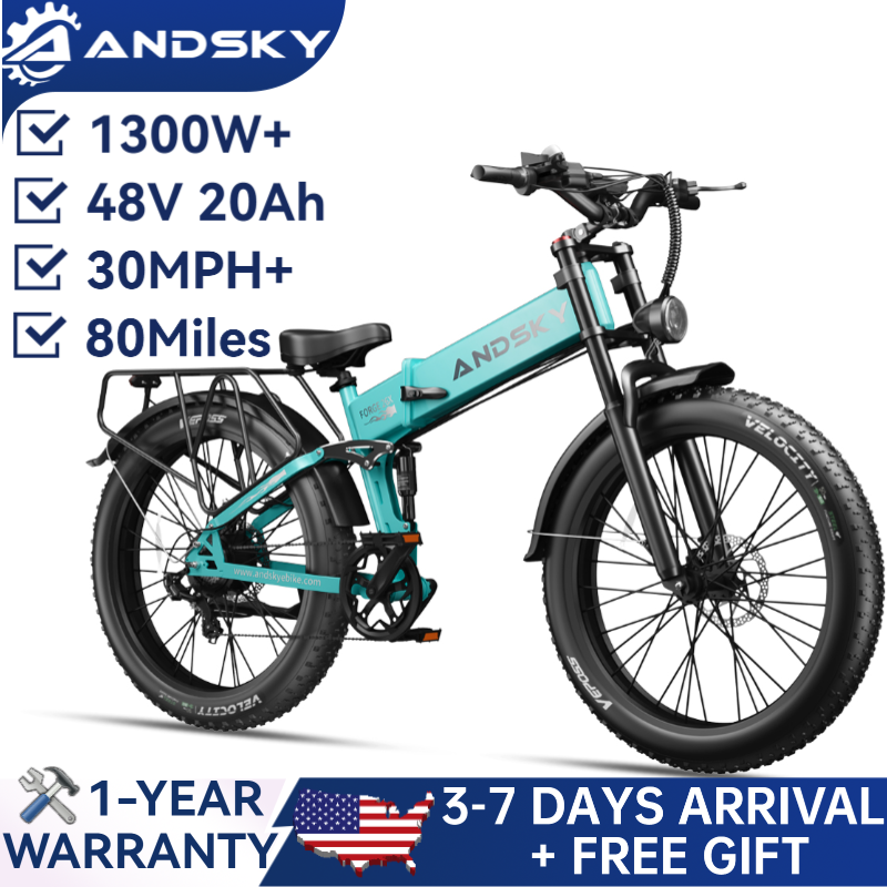 จักรยานไฟฟ้าพับได้ ANDSKY Forg - Commuting On Mountain Bike บทวิจารณ์และราคา