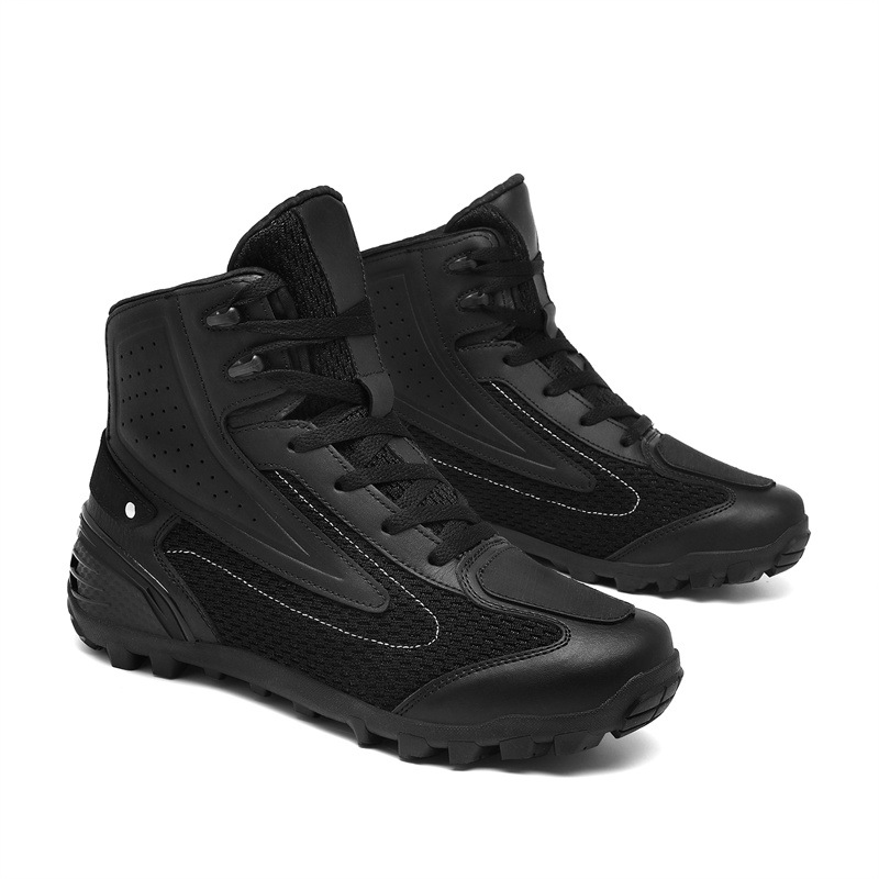 รองเท้าบู๊ทกันน้ำสำหรับขี่มอเต - Cycling Shoes For Commute บทวิจารณ์และราคา