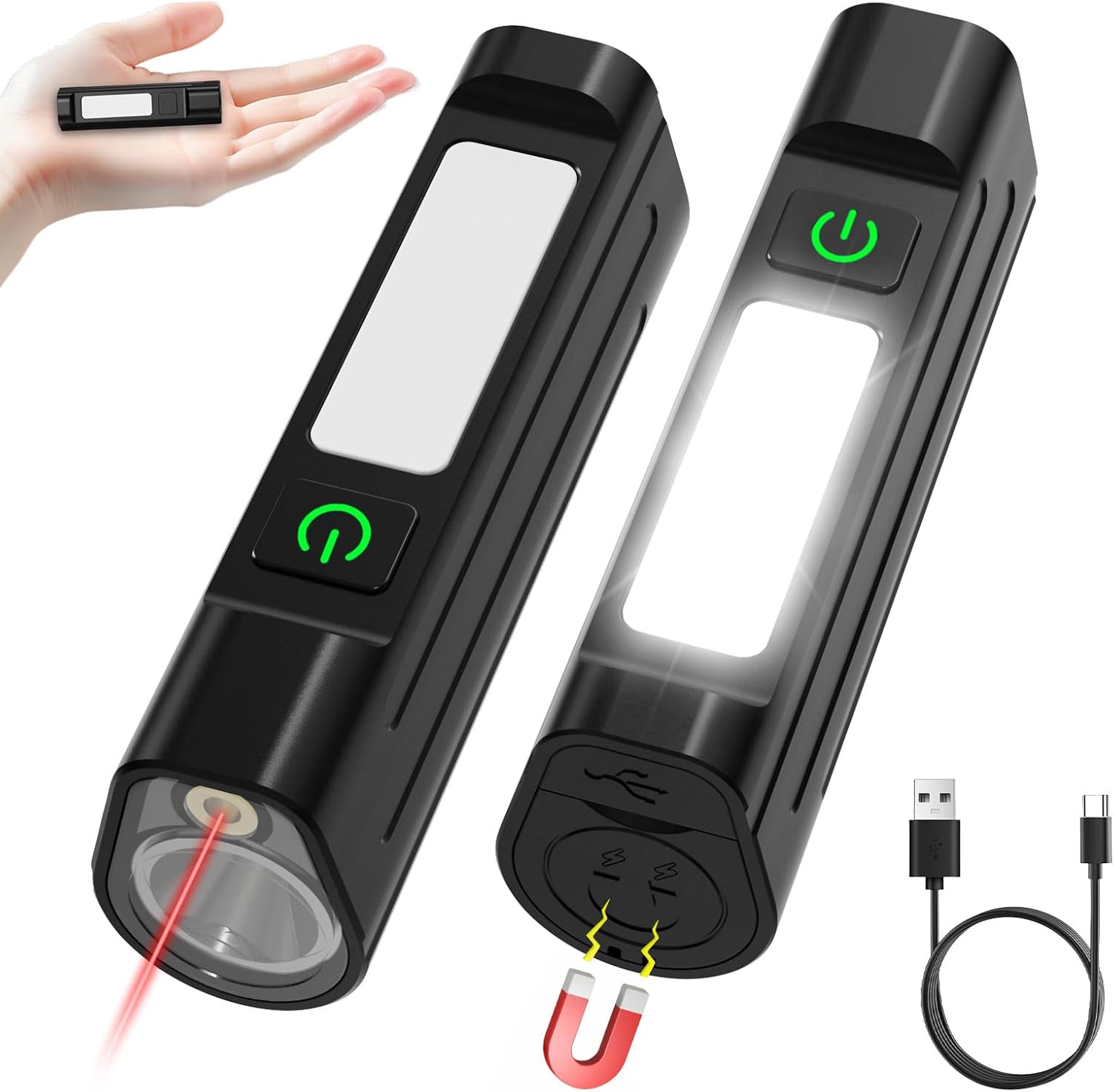 ไฟฉาย LED แบบพกพา กันน้ำ ไฟเตื - Cycling To Work บทวิจารณ์และราคา