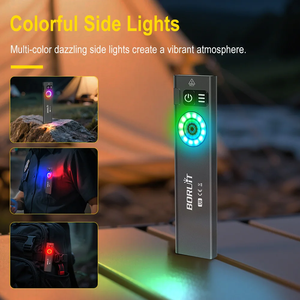 ไฟฉาย LED BORUiT U8 650LM EDC  - Cycling To Work บทวิจารณ์และราคา
