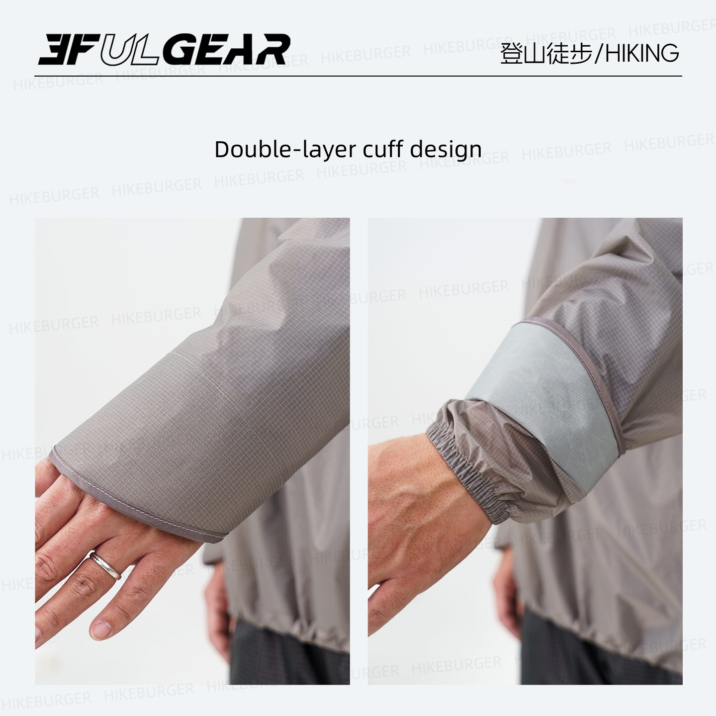 3F UL GEAR QingSuo Spilt Rain  - Cycling Rain Jacket Commute บทวิจารณ์และราคา