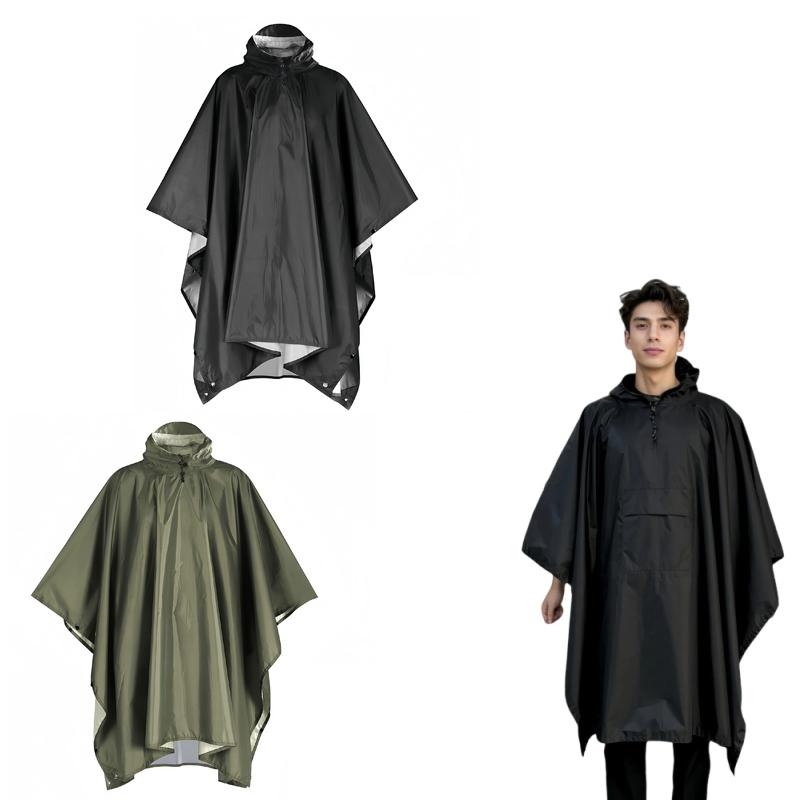 เสื้อกันฝน 1 ชิ้น เสื้อกันฝนแบ - Cycling Rain Jacket Commute บทวิจารณ์และราคา