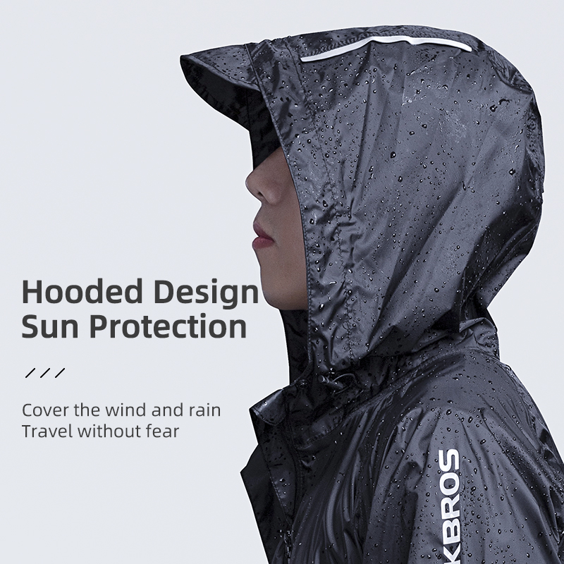 ROCKBROS เสื้อกันฝนสำหรับขี่จั - Cycling Rain Jacket Commute บทวิจารณ์และราคา