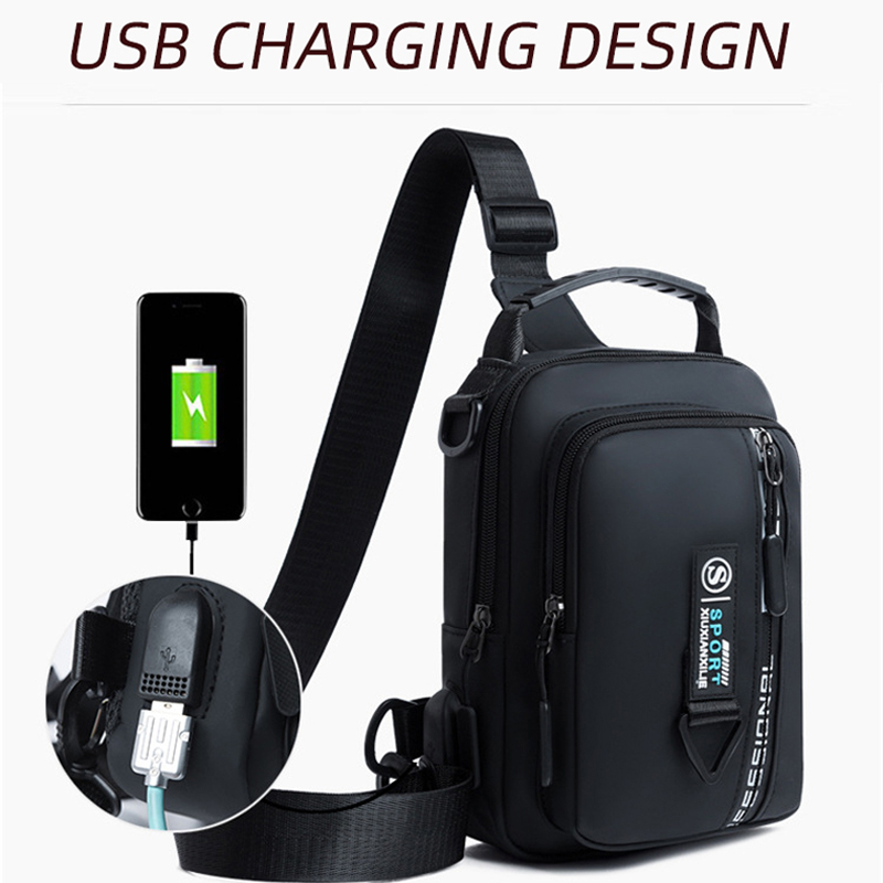 กระเป๋าคาดอกผู้ชาย สำหรับกิจกร - Cycling Commute Training บทวิจารณ์และราคา