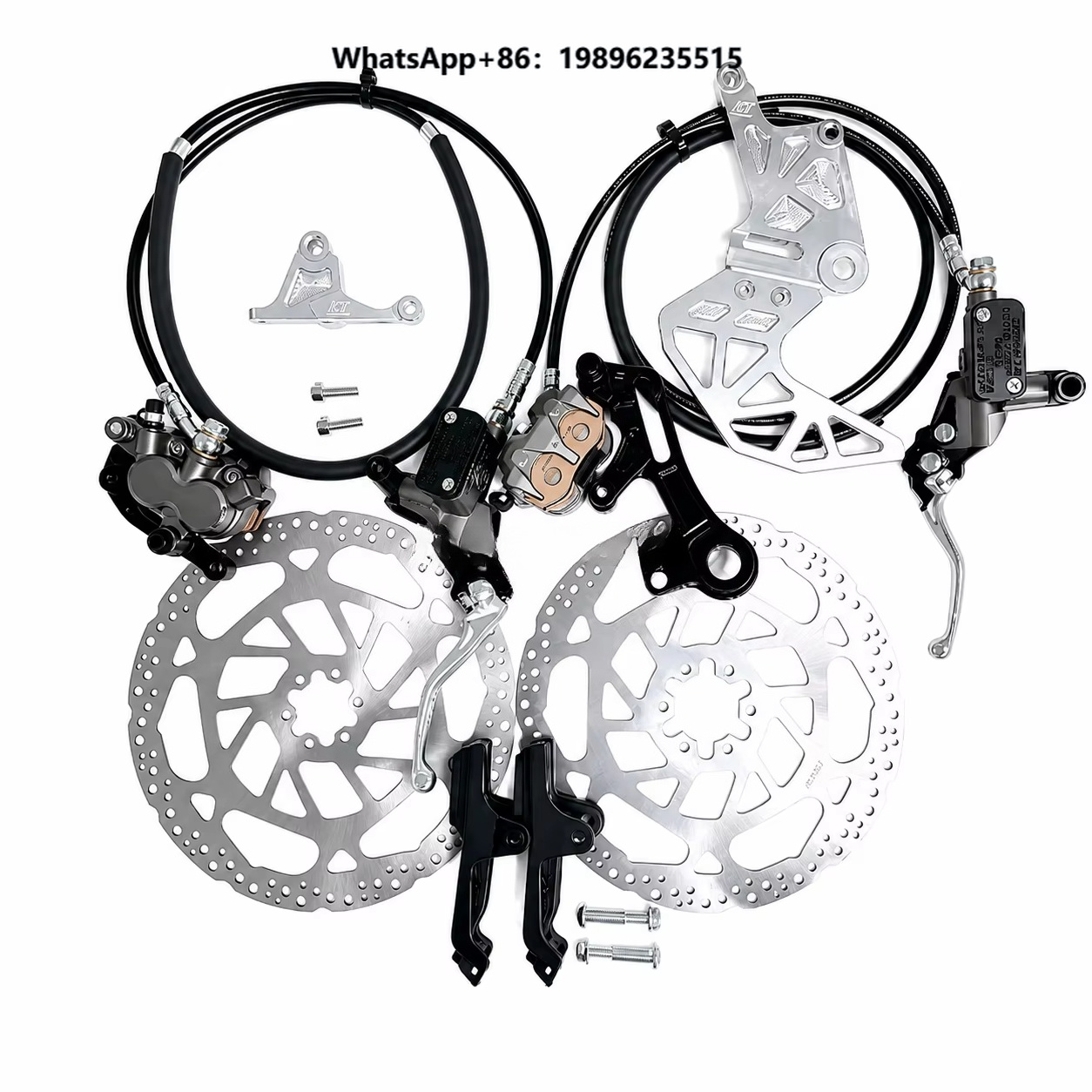 ชุดดิสก์เบรกไฮดรอลิกเสริมแรงหน - Bike Light Front Rear บทวิจารณ์และราคา