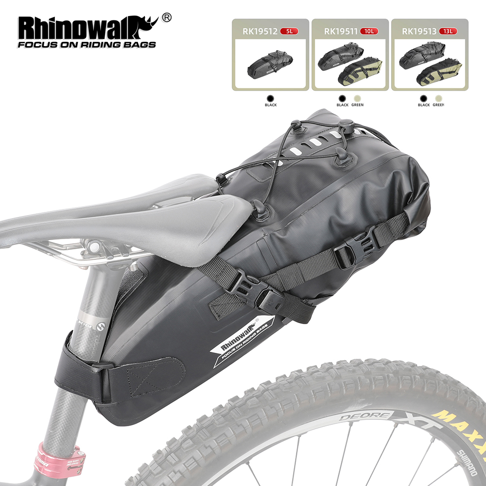 กระเป๋าอานจักรยาน Rhinowalk 5L - Cycling Commuter Bag บทวิจารณ์และราคา