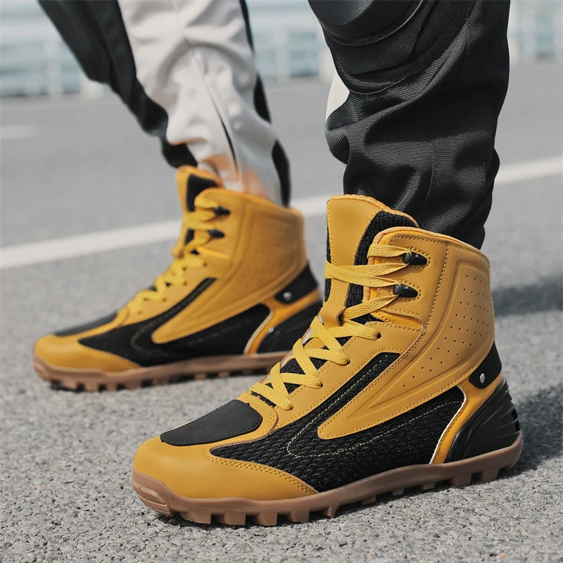 รองเท้าบูทมอเตอร์ไซค์กันน้ำสำห - Cycling Shoes For Commute บทวิจารณ์และราคา