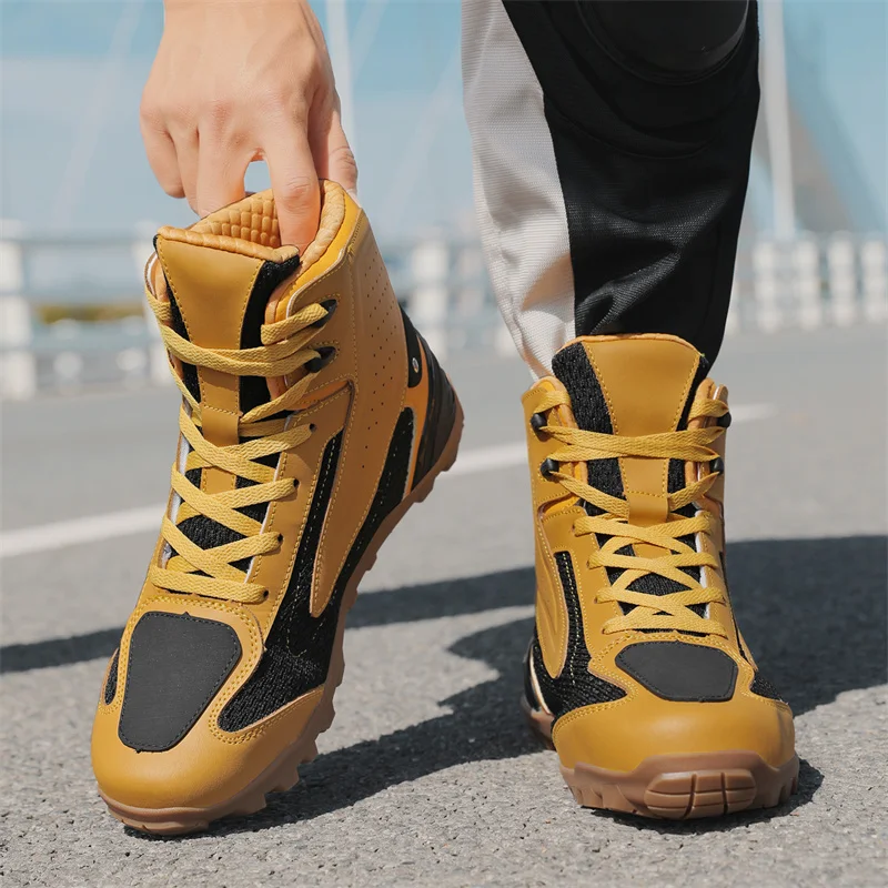 รองเท้าบูทมอเตอร์ไซค์กันน้ำสำห - Cycling Shoes For Commute บทวิจารณ์และราคา