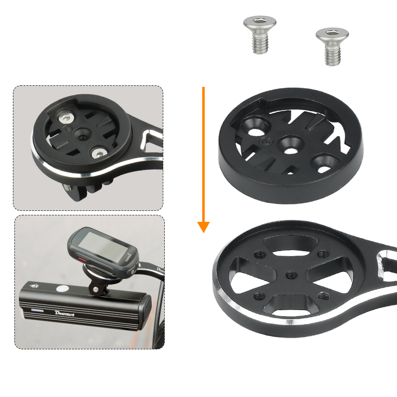 ด้านหน้าคอมพิวเตอร์ Mount Adap - Bike Light Front Rear บทวิจารณ์และราคา