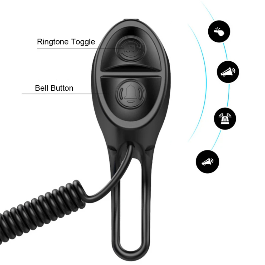 กระดิ่งจักรยานไฟฟ้าแบบชาร์จ US - Bell Handlebar Ring บทวิจารณ์และราคา