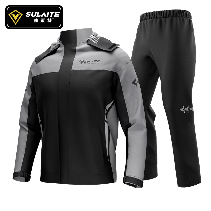 SULAITE รถจักรยานยนต์เสื้อกันฝ - Cycling Rain Jacket Commute บทวิจารณ์และราคา