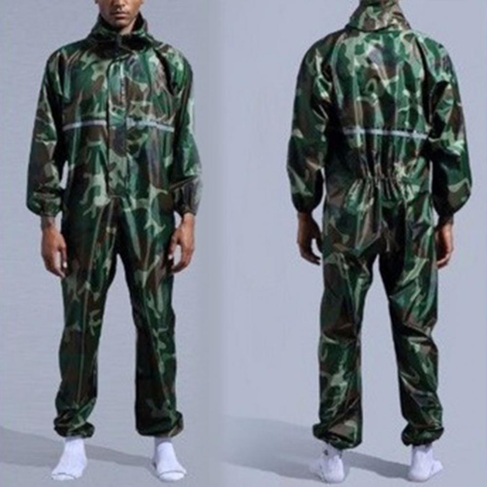 เสื้อกันฝนคลุมด้วยผ้า U Nisex  - Cycling Rain Jacket Commute บทวิจารณ์และราคา