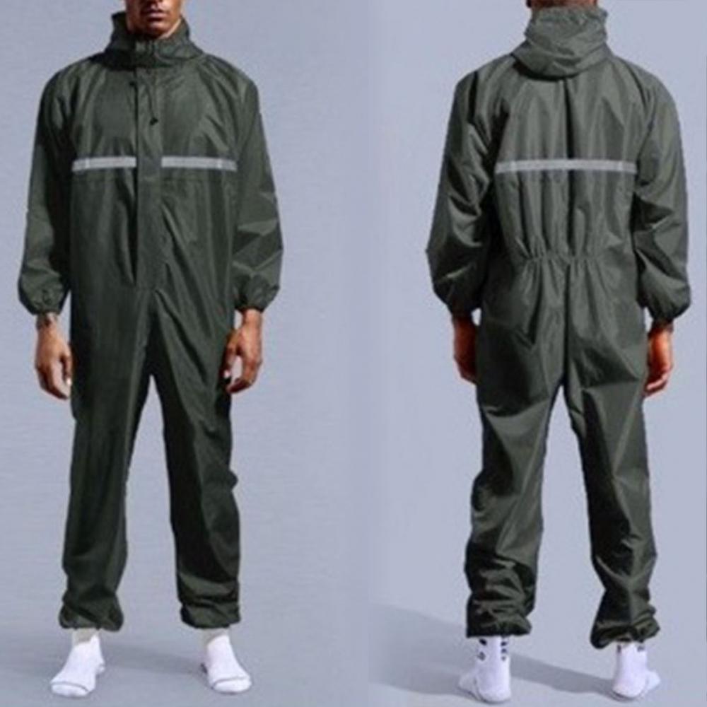 เสื้อกันฝนคลุมด้วยผ้า U Nisex  - Cycling Rain Jacket Commute บทวิจารณ์และราคา