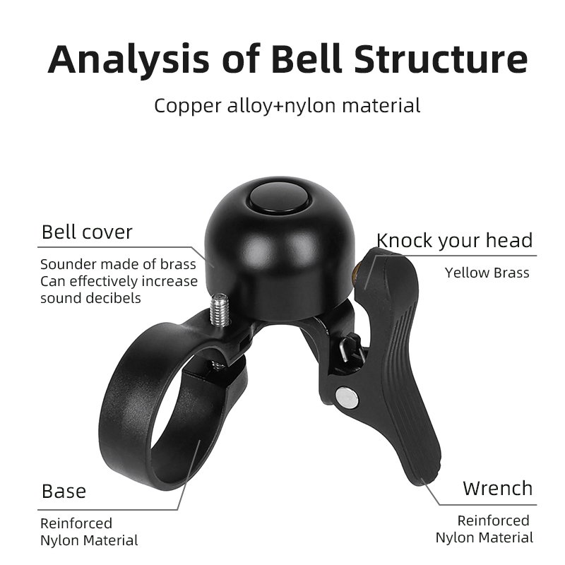 ESLNF กระดิ่งจักรยานสำหรับจักร - Bell Handlebar Ring บทวิจารณ์และราคา