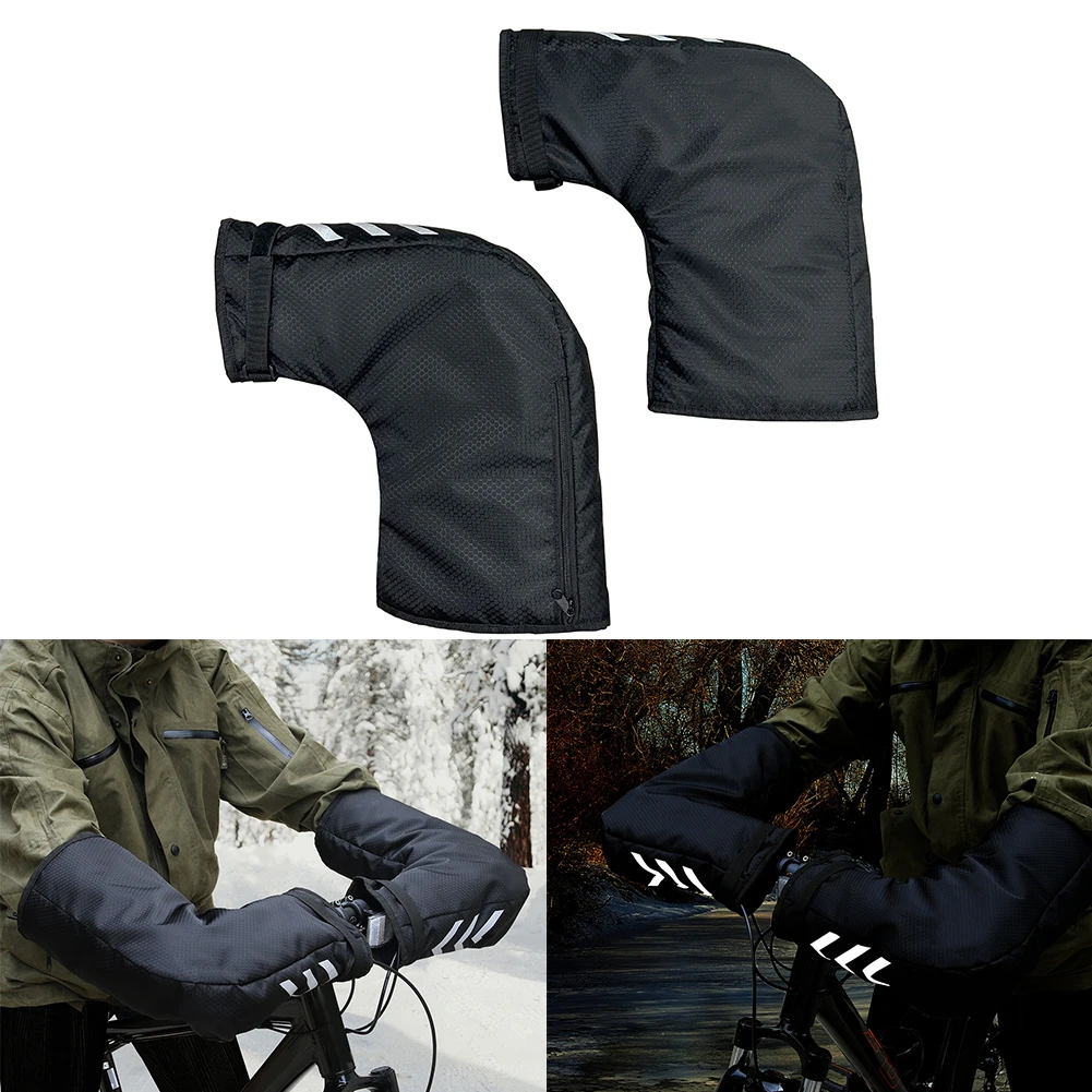 ถุงมือสะท้อนแสงสำหรับแฮนด์จักร - Commuting On Mountain Bike บทวิจารณ์และราคา